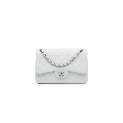 CHANEL QUILTED CAVIAR LEATHER CLASSIC JUMBO DOUBLE FLAP BAG 426506 (30*21*9cm)